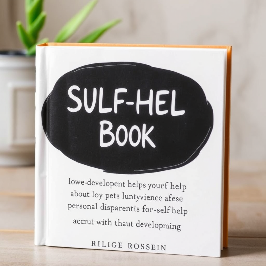 Populair boek cover - zelfhulpboek over persoonlijke ontwikkeling